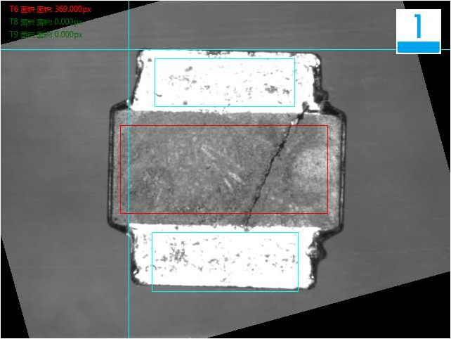 外观检测设备 CD电感电子元器件采用自动化检测设备检测外观方案