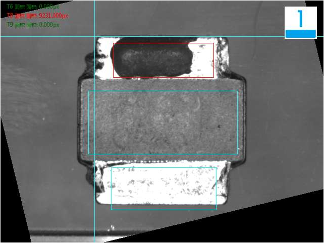 外观检测设备 CD电感电子元器件采用自动化检测设备检测外观方案