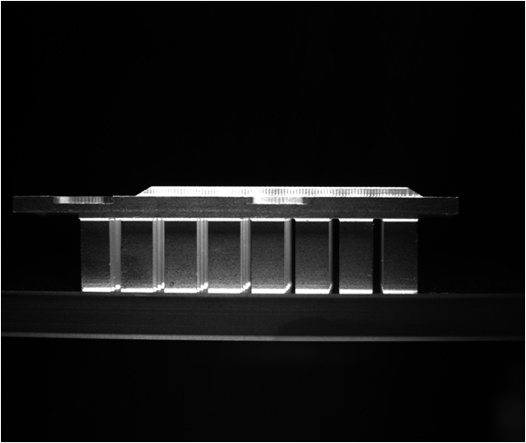 散热片视觉检测方案 散热片机器视觉技术检测方案