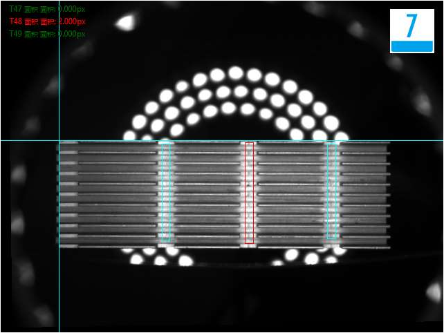 散热片视觉检测方案 机器视觉技术