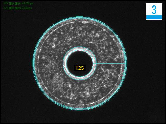 轴承自动化视觉检测设备检测金属圈五金产品方案